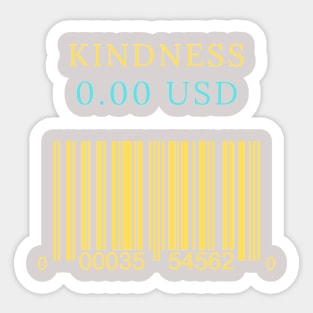 KINDNESS Sticker